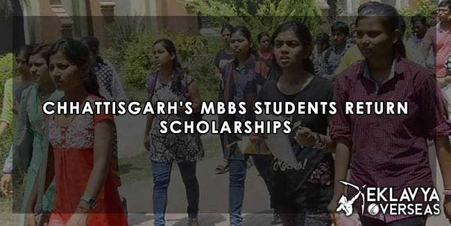 Chhattisgarh's MBBS Students Return Scholarships