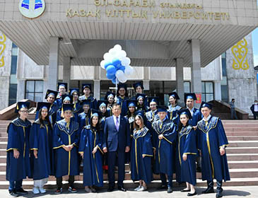 Al Farabi Kazakh National University Passing Ceremony