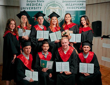 Dnipropetrovsk National Medical University Passing Ceremony 