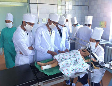 Jalalabad State Medical University Hospital Training