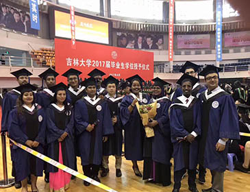 Jilin University Passing Ceremony 