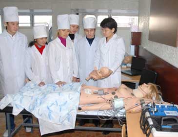 Kazakh National Medical University Simulation Lab
