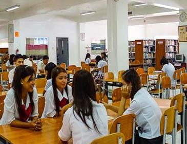 university of perpetual help Library 