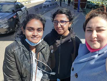 Indian Students in Georgia Airport Pickup 2