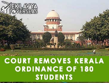 Supreme Court Removes Kerala Ordinance to Regulate Admission of 180 MBBS Students