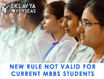 The new rule for the foreign medical courses is not applicable for current students, said the Health